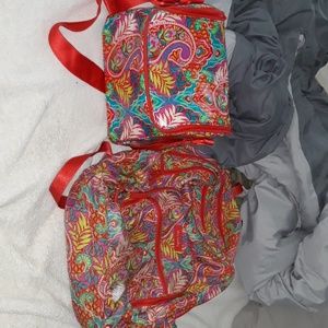 Vera Bradley backpack and lunch box